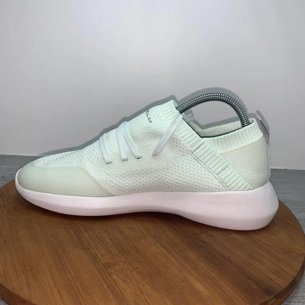 Peter Millar Women’s 9 Sooth Green Knit Slip On Sneakers Golf Shoes LS21EF01